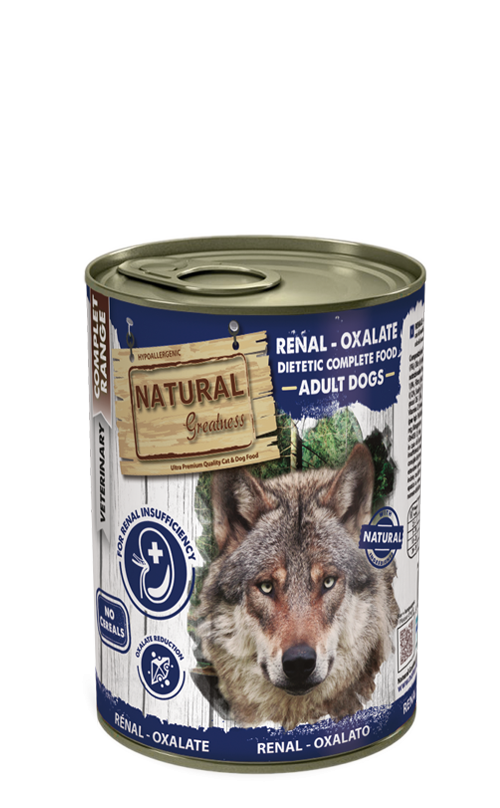 Natural Greatness Renal - Oxalate, mokra veterinarska dieta za pse — uradni packshot