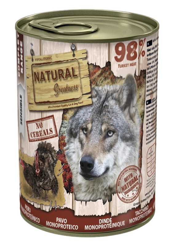 Natural Greatness Turkey Monoprotein recipe — uradni packshot