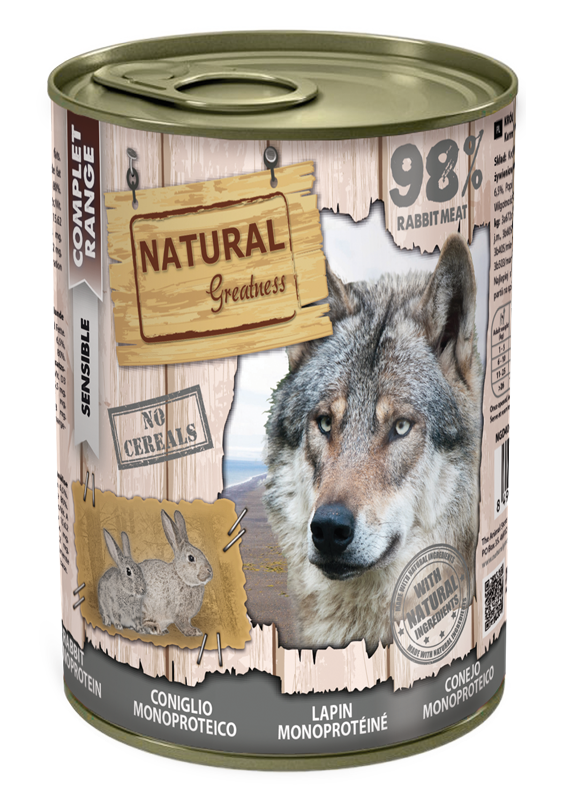 Natural Greatness Rabbit Monoprotein Recipe — uradni packshot