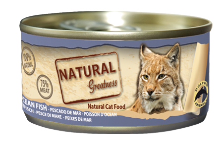 Natural Greatness Ocean fish za mačke — uradni packshot