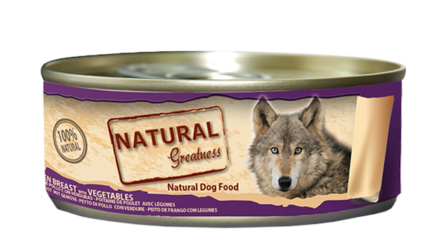 Natural Greatness Chicken with Vegetables za pse — uradni packshot