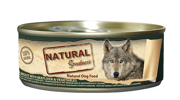 Natural Greatness Chicken Breast with Beef Liver & Vegetables — uradni packshot