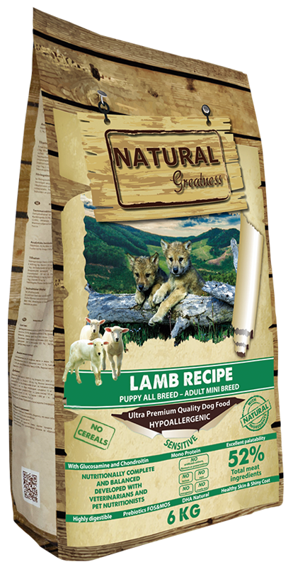 Natural Greatness Lamb Recipe Mini — uradni packshot