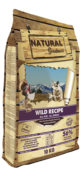 Natural Greatness Wild Recipe — uradni packshot