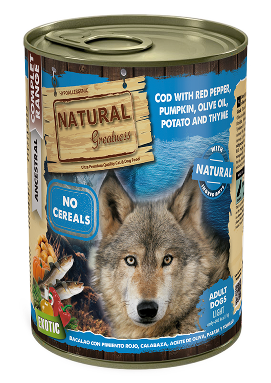 Natural Greatness Cod with red pepper, pumpkin, olive oil, potato and thyme — uradni packshot
